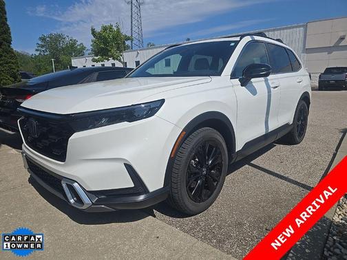 Platinum White Pearl 2024 Honda CR-V Hybrid Sport Touring AWD