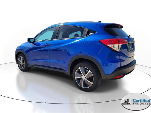 Aegean Blue Metallic 2022 Honda HR-V EX