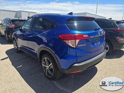 Aegean Blue Metallic 2022 Honda HR-V EX