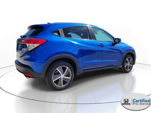 Aegean Blue Metallic 2022 Honda HR-V EX