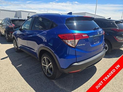Aegean Blue Metallic 2022 Honda HR-V EX