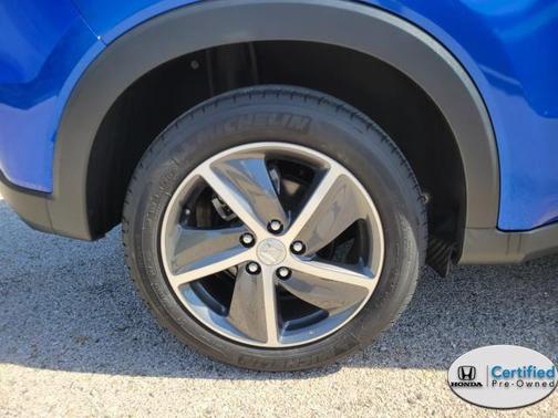 Aegean Blue Metallic 2022 Honda HR-V EX