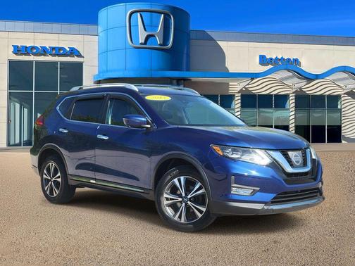 Caspian Blue 2017 Nissan Rogue SL