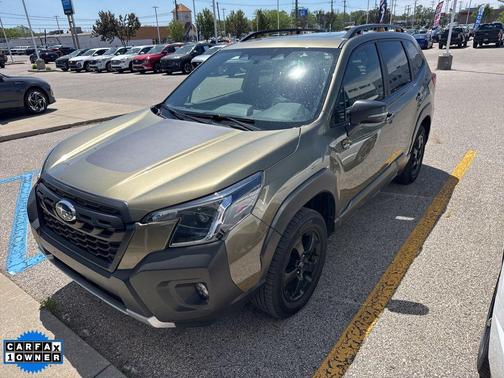 Autumn Green Metallic 2022 Subaru Forester Wilderness