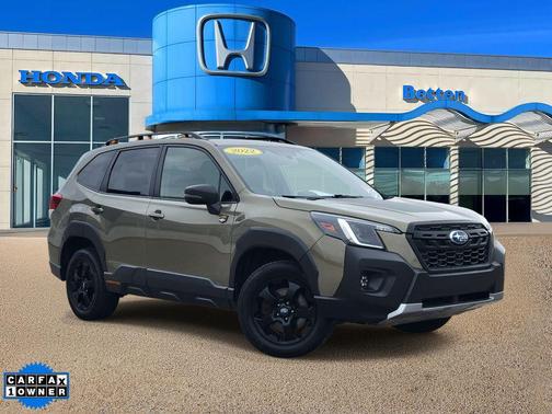Autumn Green Metallic 2022 Subaru Forester Wilderness