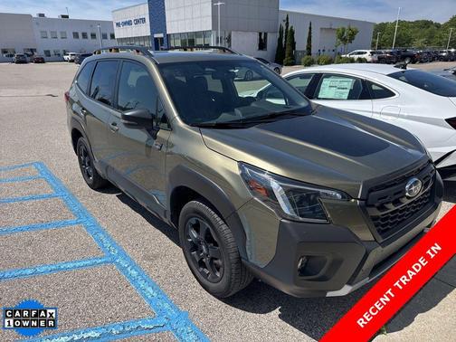 Autumn Green Metallic 2022 Subaru Forester Wilderness
