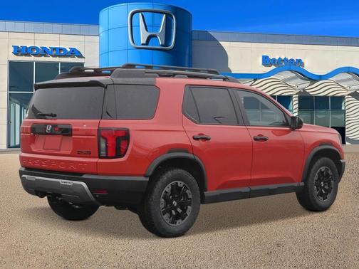 Sunset Orange 2026 Honda Passport AWD TrailSport Elite