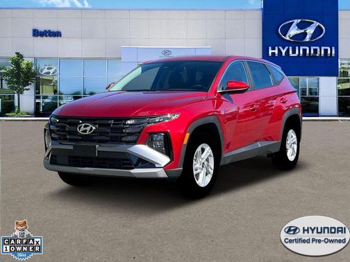 Ultimate Red 2025 Hyundai TUCSON SE