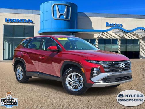 Ultimate Red 2025 Hyundai TUCSON SE
