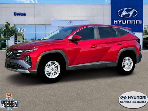 Ultimate Red 2025 Hyundai TUCSON SE