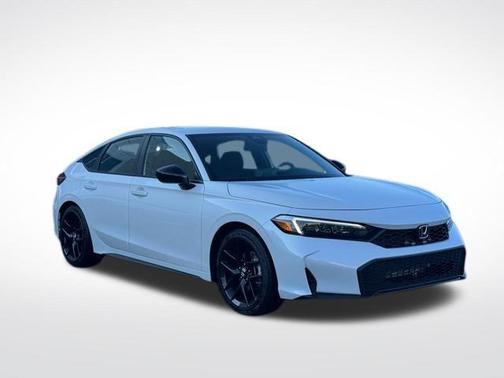 Platinum White Pearl 2026 Honda Civic Sport
