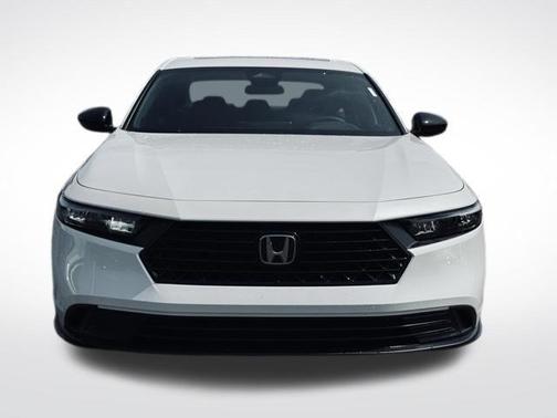 Platinum White Pearl 2026 Honda Accord Hybrid Sport