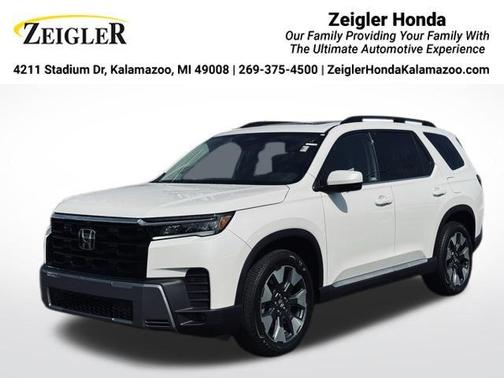 White 2026 Honda Pilot Touring