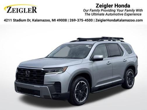 Solar Silver Metallic 2026 Honda Pilot Touring