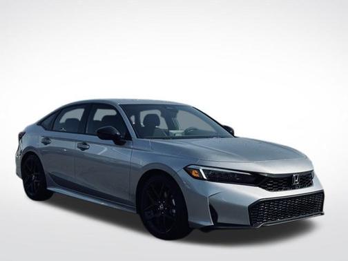 Solar Silver Metallic 2026 Honda Civic Sport