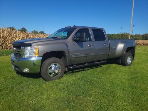 Graystone Metallic 2009 Chevrolet Silverado 3500 LTZ Crew Cab DRW