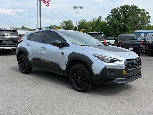 Ice Silver Metallic 2025 Subaru Crosstrek Wilderness