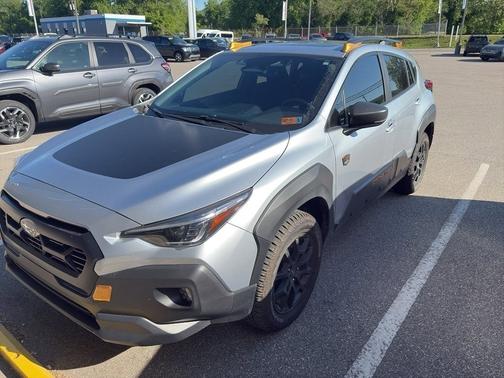 Ice Silver Metallic 2025 Subaru Crosstrek Wilderness