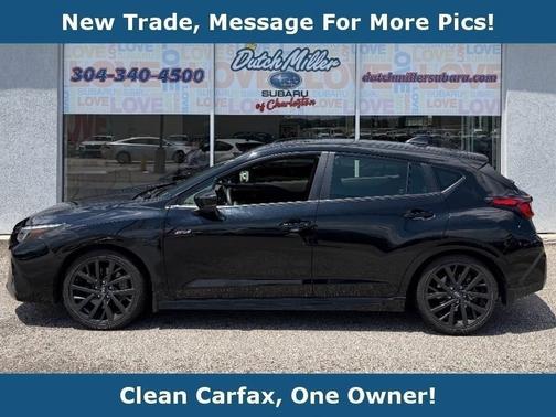Crystal Black Silica 2024 Subaru Impreza RS