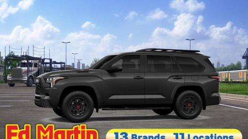 Magnetic Gray Metallic 2026 Toyota Sequoia TRD Pro