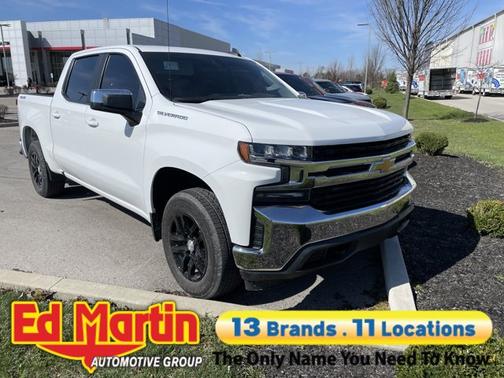 Summit White 2021 Chevrolet Silverado 1500 LT