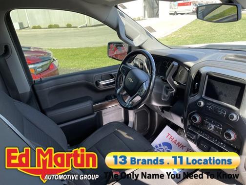 Summit White 2021 Chevrolet Silverado 1500 LT