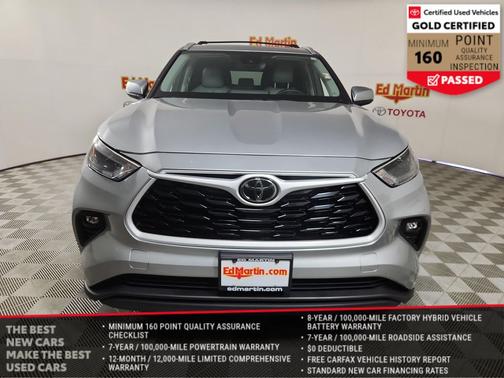 Celestial Silver Metallic 2025 Toyota Highlander XLE