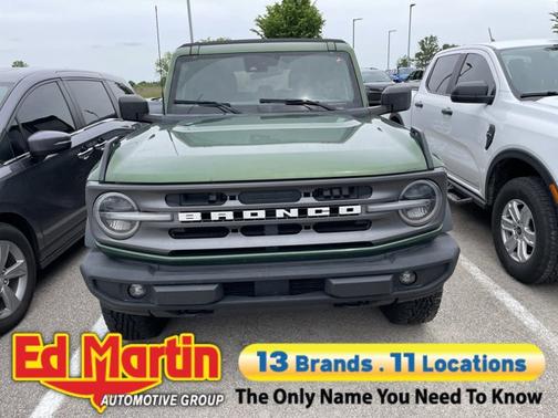 Eruption Green Metallic 2022 Ford Bronco Big Bend