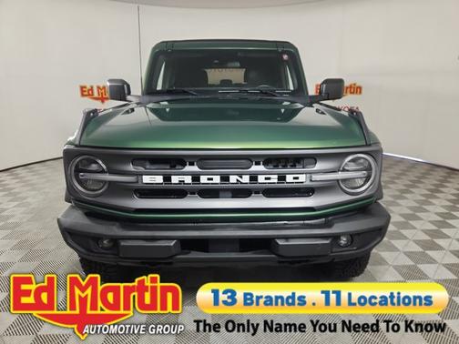 Eruption Green Metallic 2022 Ford Bronco Big Bend