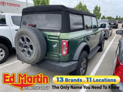 Eruption Green Metallic 2022 Ford Bronco Big Bend