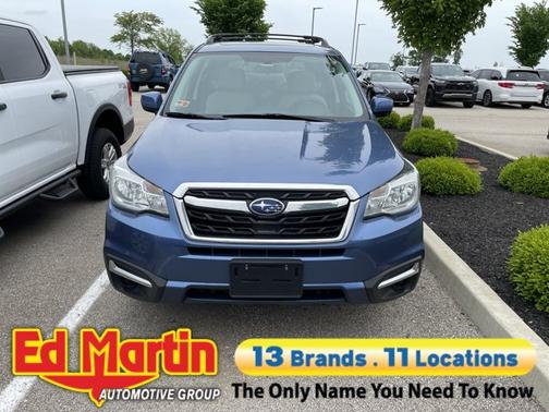 Quartz Blue Pearl 2017 Subaru Forester 2.5i Premium