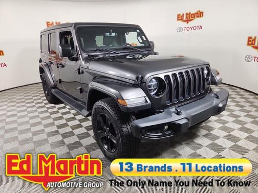 Granite Crystal Metallic Clearcoat 2020 Jeep Wrangler Unlimited Sahara