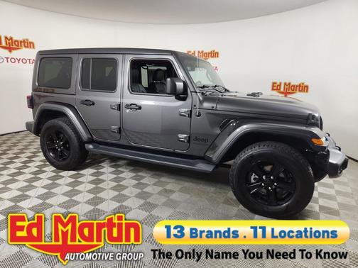 Granite Crystal Metallic Clearcoat 2020 Jeep Wrangler Unlimited Sahara