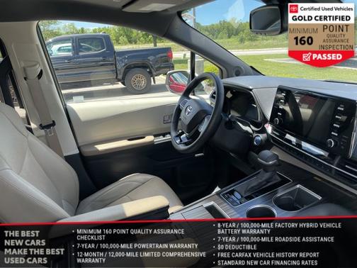 Blizzard Pearl 2021 Toyota Sienna Limited 7-Passenger