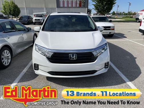 Platinum White Pearl 2024 Honda Odyssey EX-L
