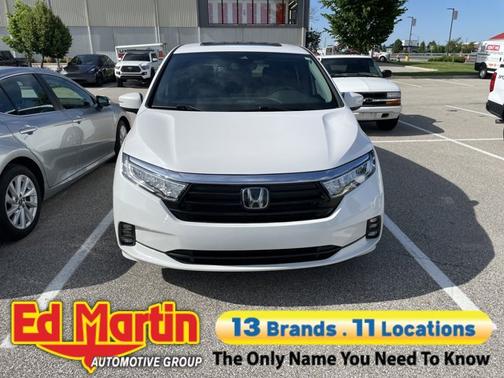 Platinum White Pearl 2024 Honda Odyssey EX-L