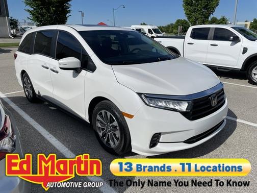 Platinum White Pearl 2024 Honda Odyssey EX-L