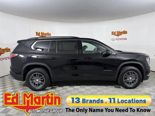 Ebony Twilight Metallic 2025 GMC Acadia FWD Elevation