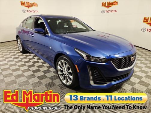 Wave Metallic 2020 Cadillac CT5 Premium Luxury RWD