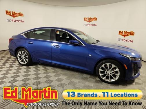 Wave Metallic 2020 Cadillac CT5 Premium Luxury RWD