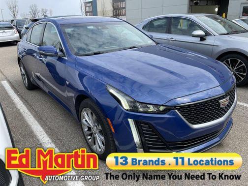 Wave Metallic 2020 Cadillac CT5 Premium Luxury RWD