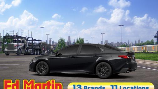 Midnight Black Metallic 2026 Toyota Camry SE