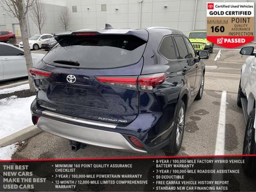 2022 Toyota Highlander Platinum