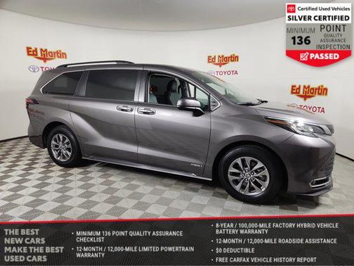2021 Toyota Sienna XLE 7 Passenger