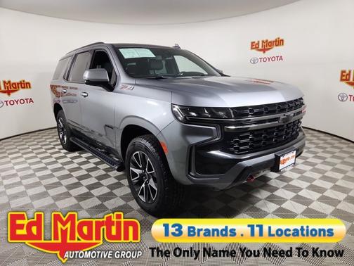 Satin Steel Metallic 2021 Chevrolet Tahoe 4WD Z71