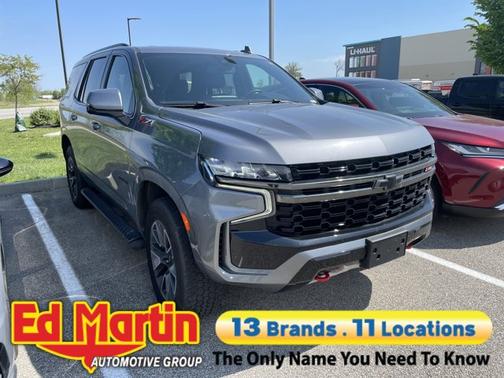 Satin Steel Metallic 2021 Chevrolet Tahoe 4WD Z71