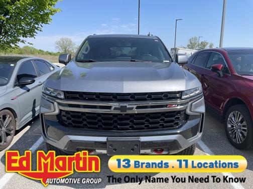 Satin Steel Metallic 2021 Chevrolet Tahoe 4WD Z71