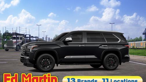Midnight Black Metallic 2026 Toyota Sequoia 1794 Edition