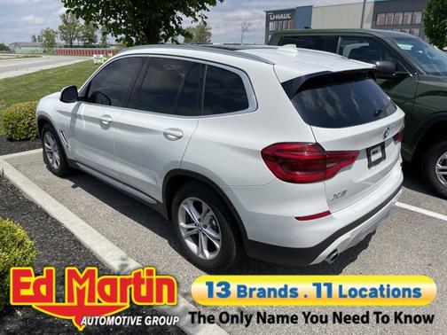 Alpine White 2019 BMW X3 sDrive30i