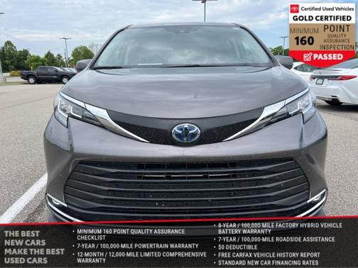 2022 Toyota Sienna XLE 7 Passenger